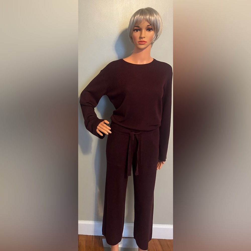 Splendid Burgundy Two-Piece Sets